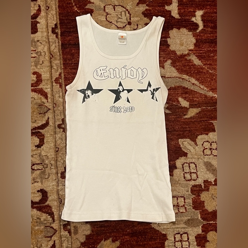 Ribbed Wife-Beater (Enjoy tour Merch)